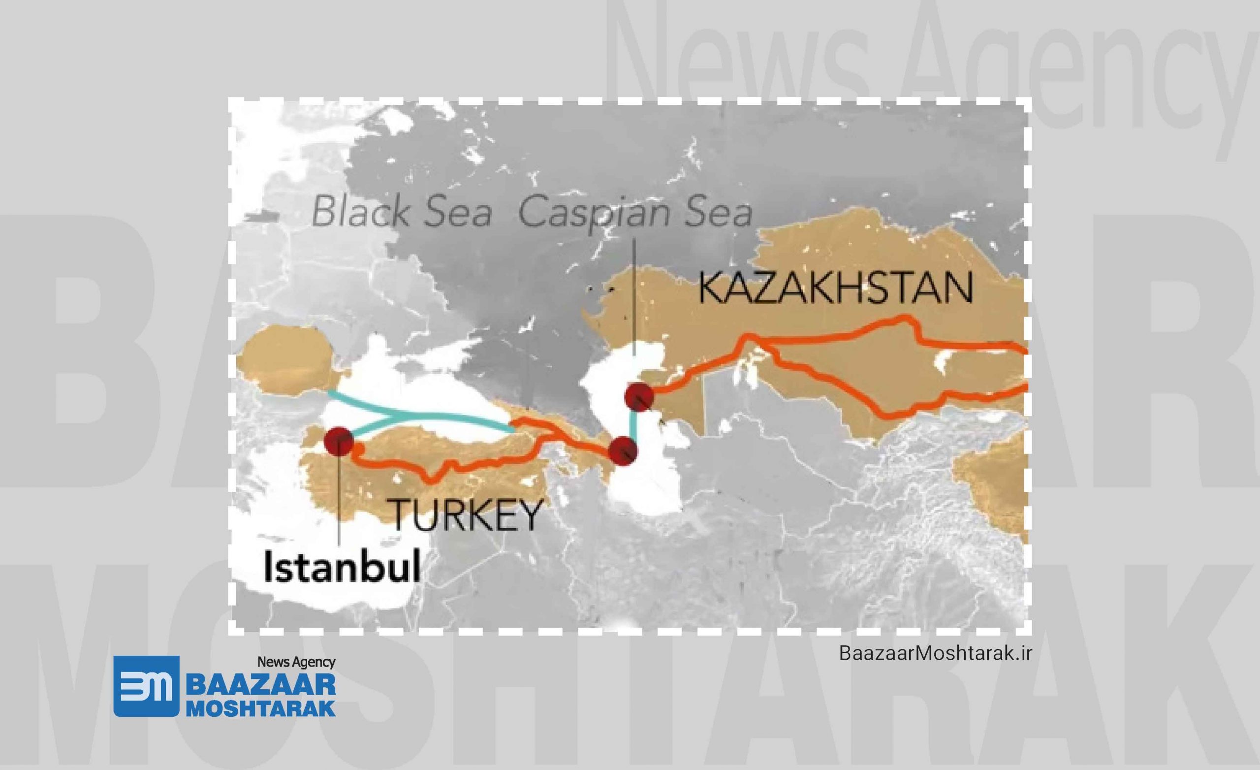 بالاترین رقم صادراتی ترکیه به قزاقستان